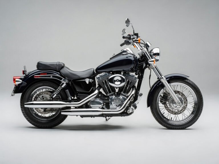 Cruiser motorcycle (illustrative)
